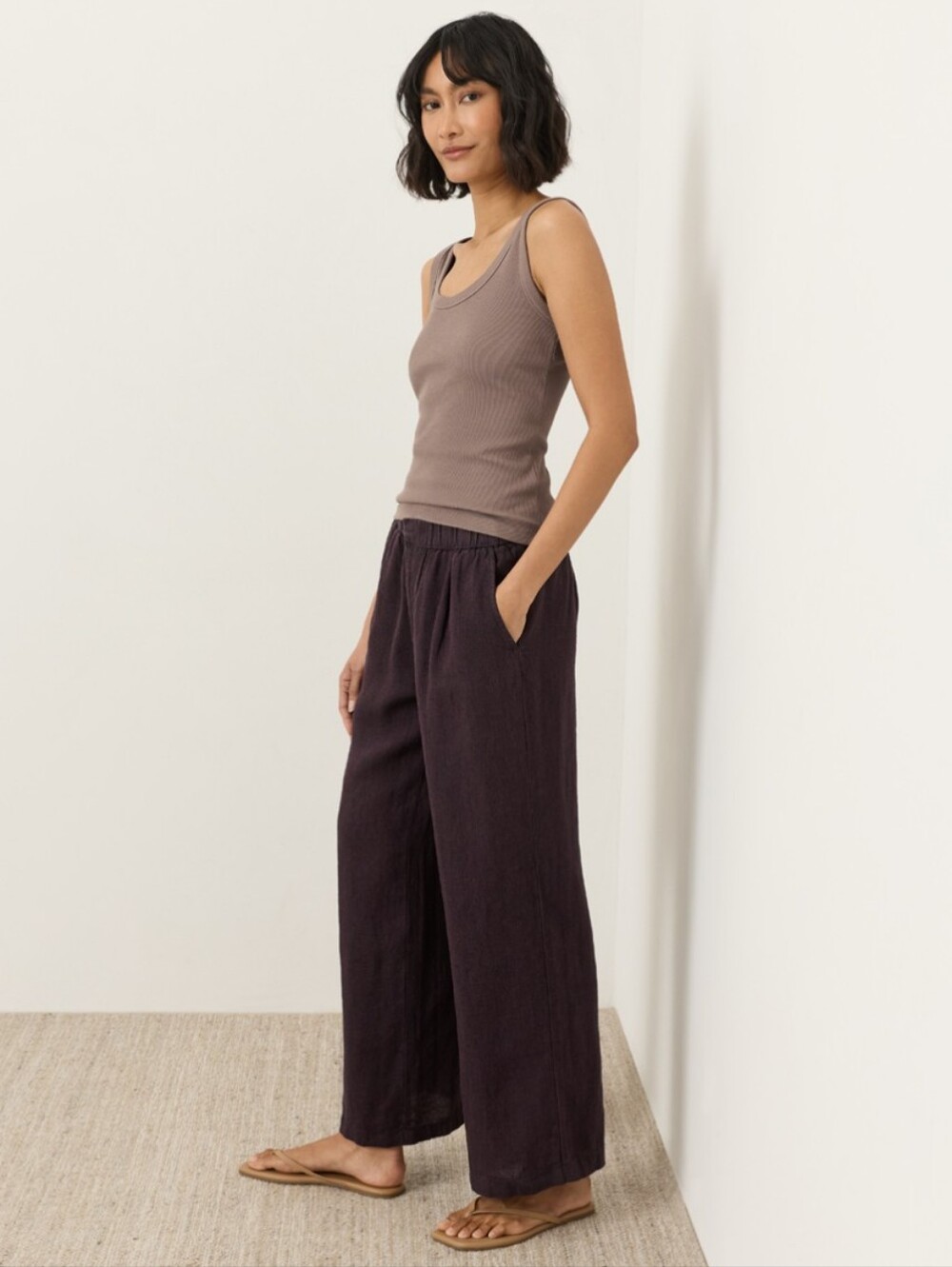 Pact Linen Trouser Pants (Sz XL)